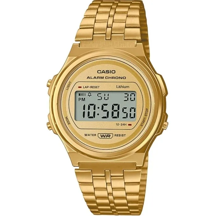 Casio A171WEG-9ADF Kadın Kol Saati - Casio