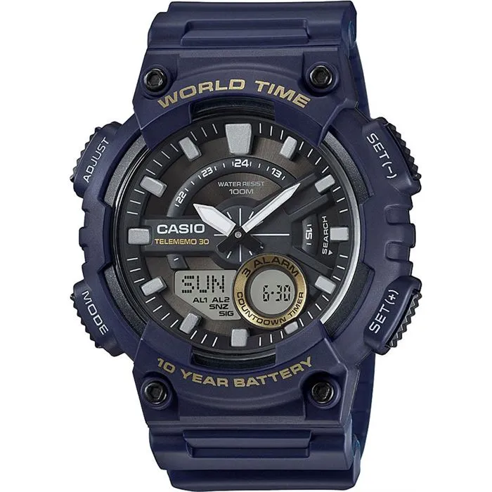 Casio AEQ-110W-2AVDF Erkek Kol Saati - 1