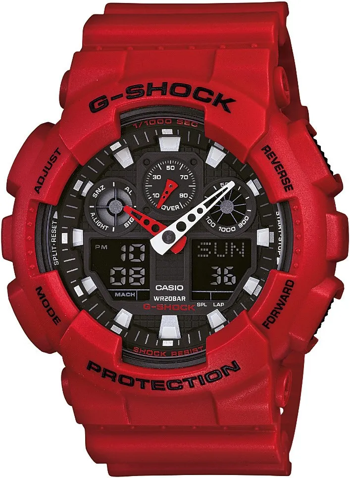 Casio GA-100B-4ADR Erkek Kol Saati - Casio