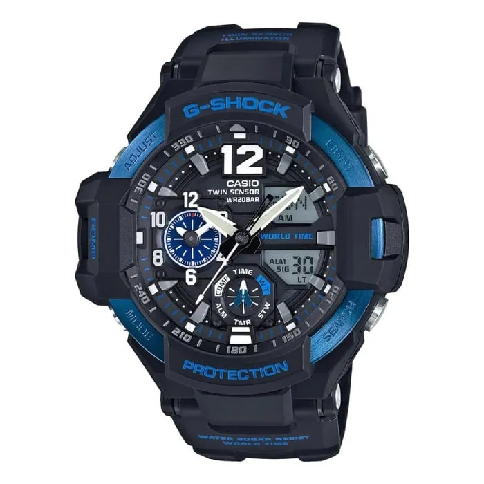 Casio GA-1100-2BDR Erkek Kol Saati - Casio