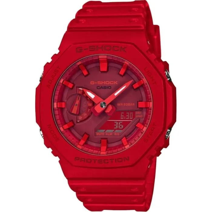 Casio GA-2100-4ADR Erkek Kol Saati - Casio