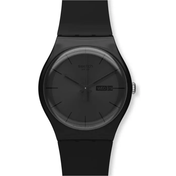 Swatch SUOB702 BLACK REBEL Erkek Kol Saati - 1