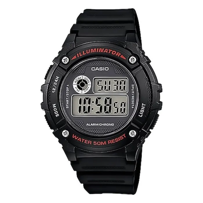 Casio W-216H-1AVDF Erkek Kol Saati - 1